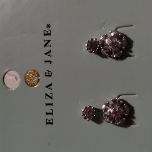 3 d bling and sparkle earrings